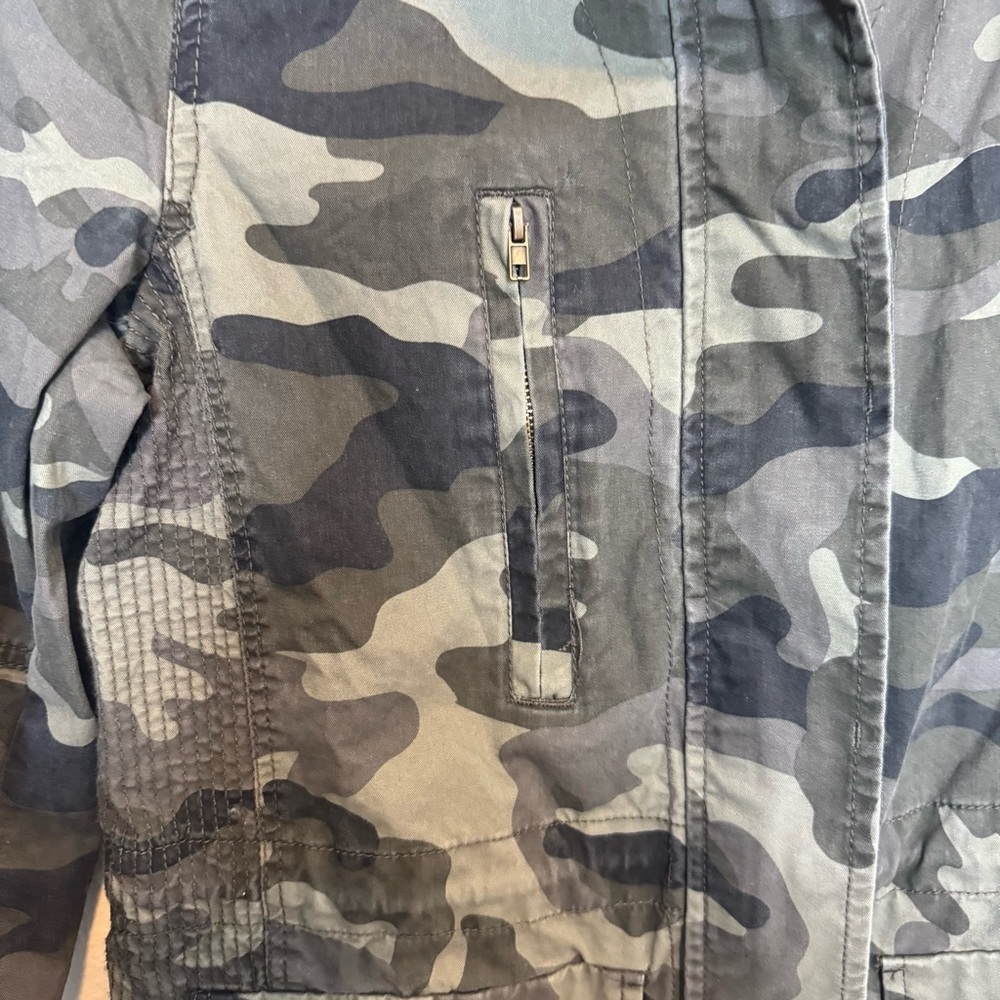 Love Tree Green Camouflage Utility Jacket - Picture 4 of 11